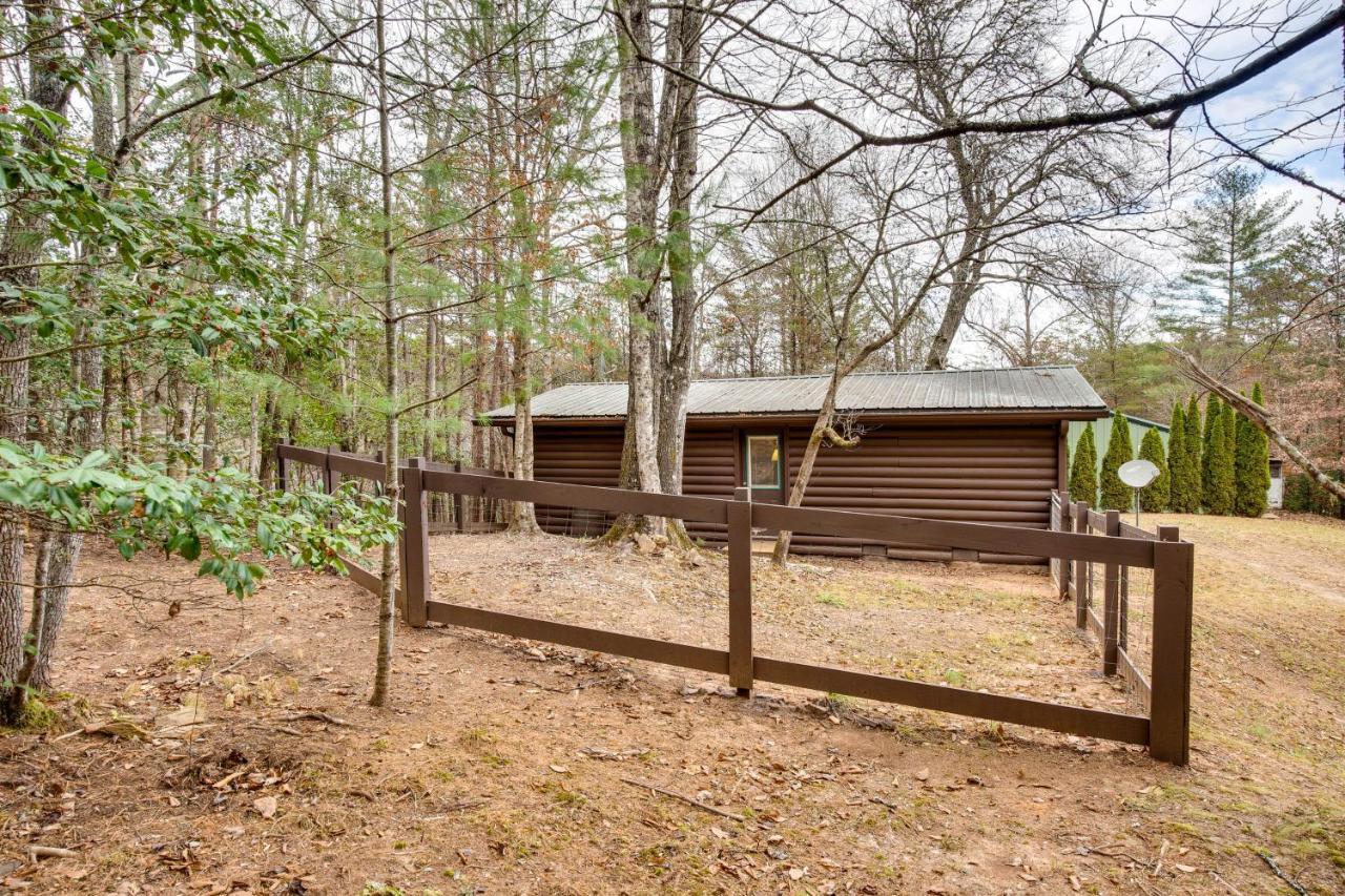 Peaceful Warne Cabin Fenced Yard And Screened Porch Brasstown 외부 사진